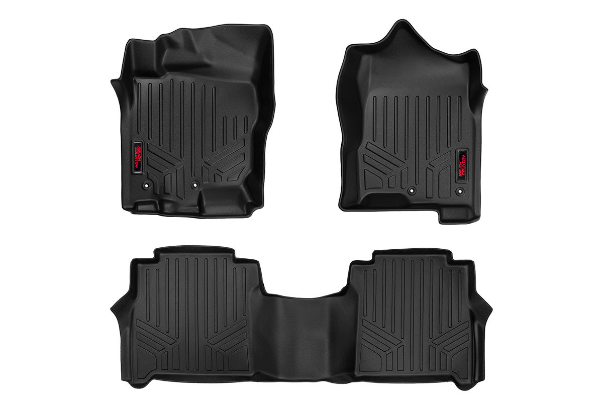 Floor Mats | FR &amp; RR | Crew Cab | Nissan Titan (17-24)/Titan XD (16-24) 
