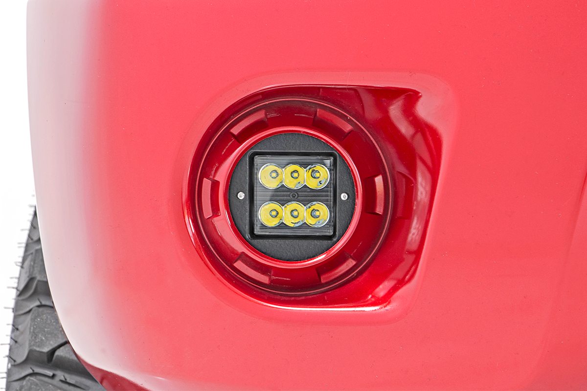 LED Light Kit | Fog Mount | 2&quot; Black Pair | Spot | Nissan Frontier (05-20)