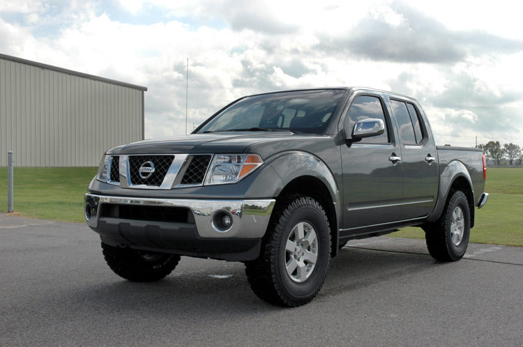 Rough Country - 2.5 Inch Leveling Kit - Red Spacers - Nissan Frontier (05-25)/Xterra (05-15) - 865RED for 2005-2023 Nissan Fr