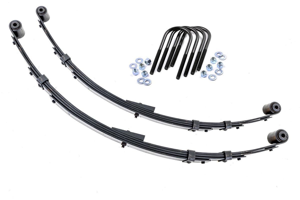 Rear Leaf Springs | 4&quot; Lift | Pair | Jeep Wrangler YJ 4WD (1987-1995)