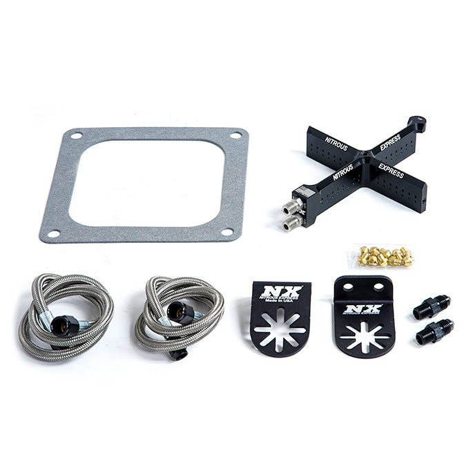 Nitrous Express Covert Crossbar Pro Power Plate Conversion (4500 Flange) 100-500HP - NX619C