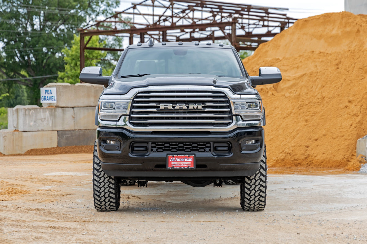Rough Country - 5 Inch Lift Kit - Diesel - AISIN - Ram 3500 4WD (2019-2024) - 38430 by Rough Country - installed view