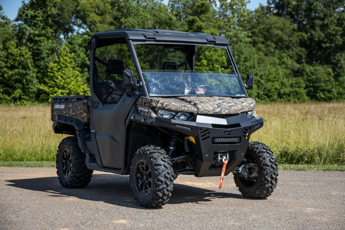 LED Light | Bumper Mount | 12&quot; and 6&quot; Pair Combo | Can-Am Defender HD 8/HD 9/HD 10