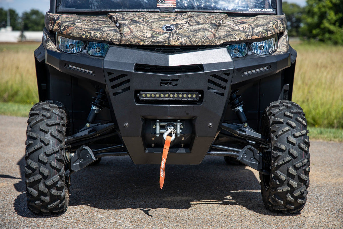 LED Light | Bumper Mount | 12&quot; and 6&quot; Pair Combo | Can-Am Defender HD 8/HD 9/HD 10