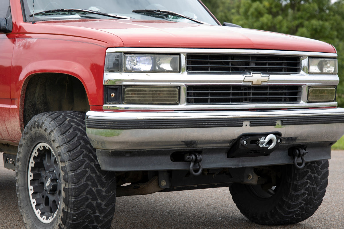 Tow Hook to Shackle Bracket | Mount Only | Chevy C1500/K1500 Truck &amp; SUV (88-99)