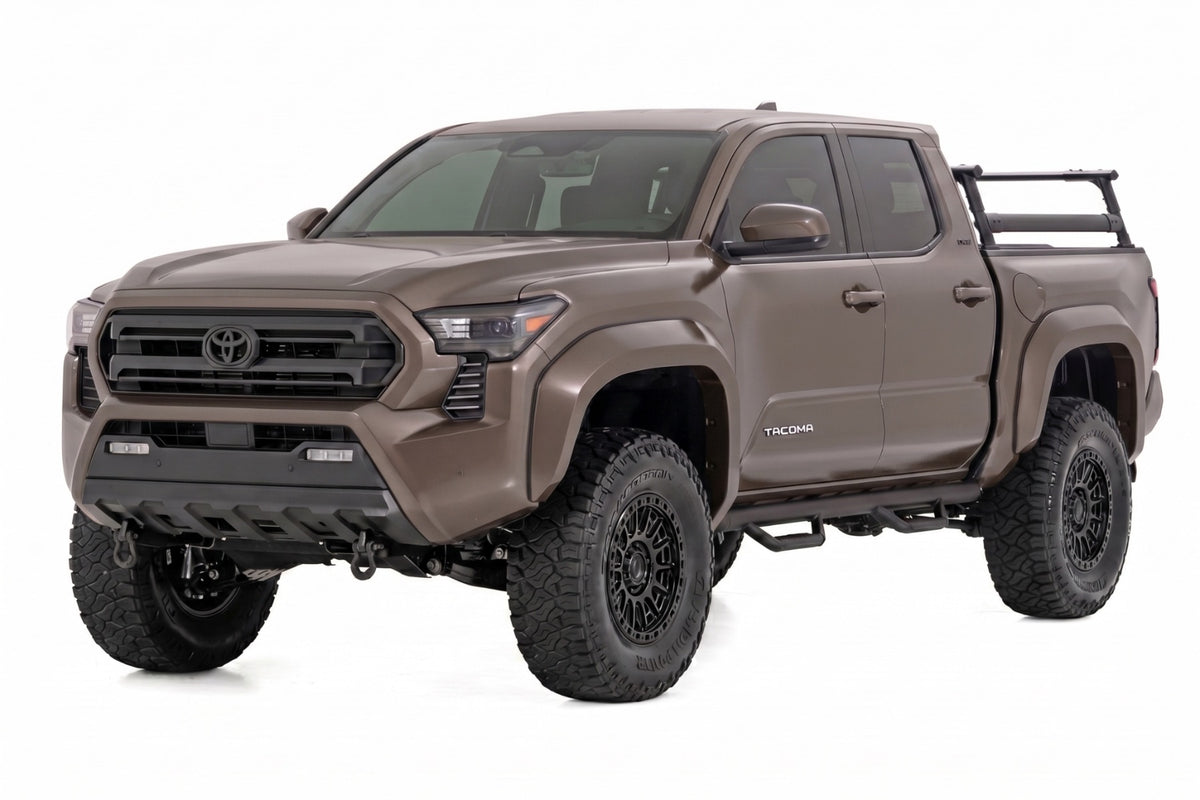 Rough Country - Sport Fender Flares - 4Z2 Mudbath - Toyota Tacoma 2WD/4WD (2024-2026) - O-T12421-4Z2