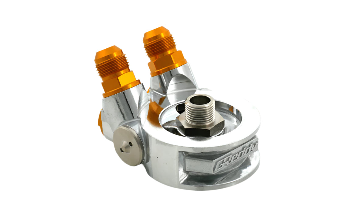 GReddy - Revised GReddy Std. Oil Cooler Block Adapter - Universal - 12002803