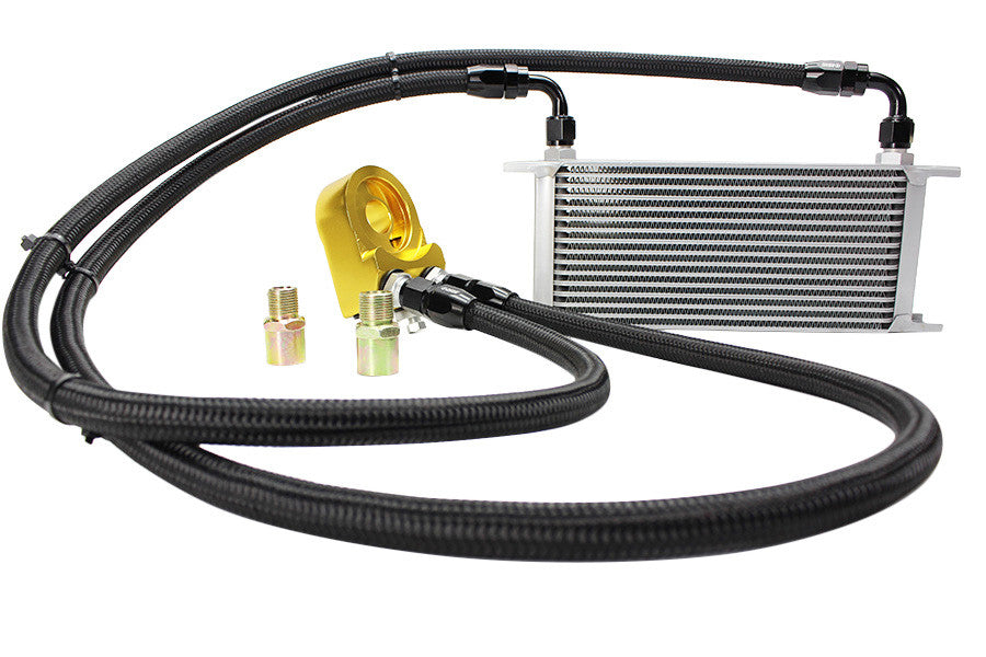 ISR Performance V2 -10AN Oil Cooler Kit - Nissan SR20DET S13/S14 - IS-240SR-OCK10-GB