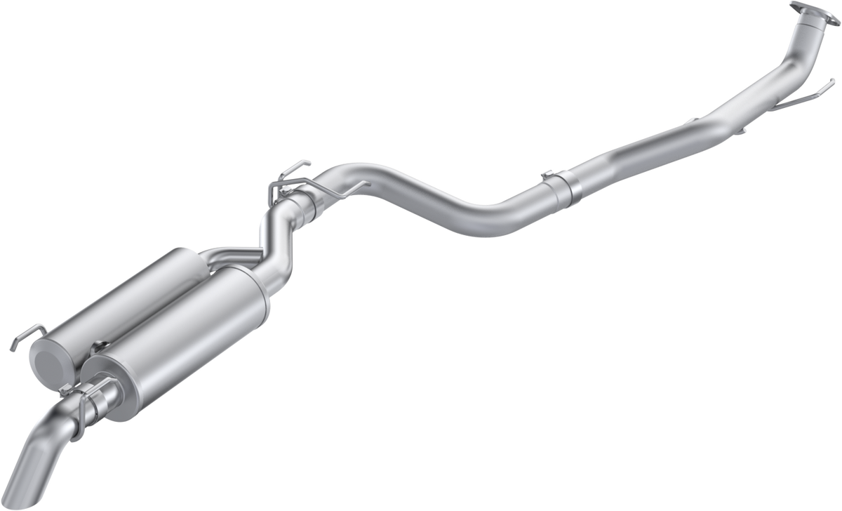 MBRP 24-25 Toyota Tacoma 3in Street Profile Cat Back Exhaust - S5325AL