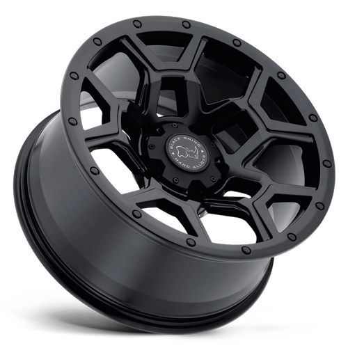Black Rhino Hard Alloys Overland 20X9.5 5X127 -18MM Matte Black