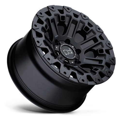 Black Rhino Hard Alloys Ozark 17X9.5 6X114.3 +12MM Matte Black