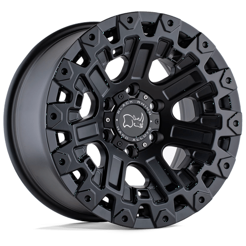 Black Rhino Hard Alloys Ozark 17X9.5 6X114.3 +12MM Matte Black