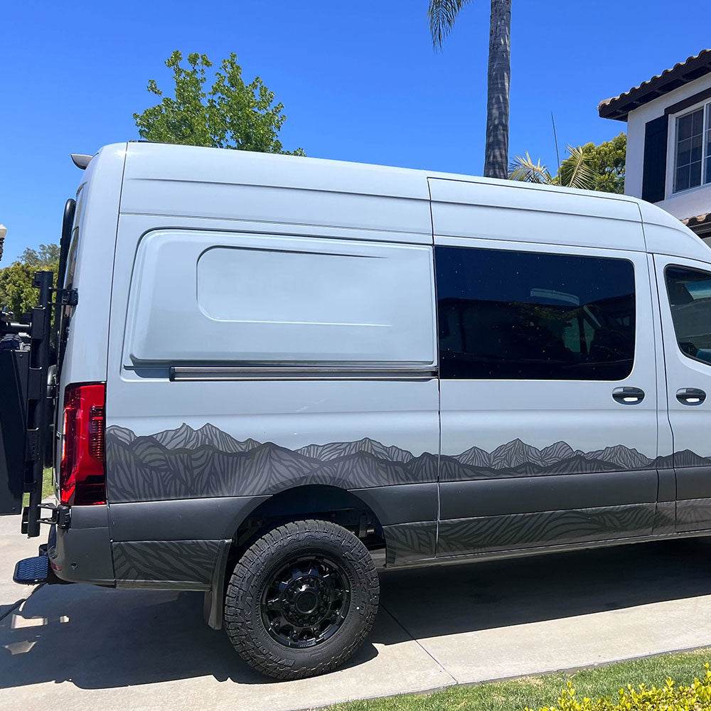S&B Wideouts for Mercedes Sprinter 144" Vans (Driver & Passenger Side Set)