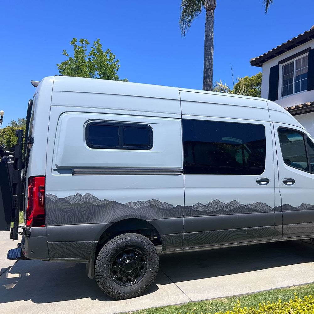 S&B Wideouts for Mercedes Sprinter 144" Vans (Driver & Passenger Side Set)