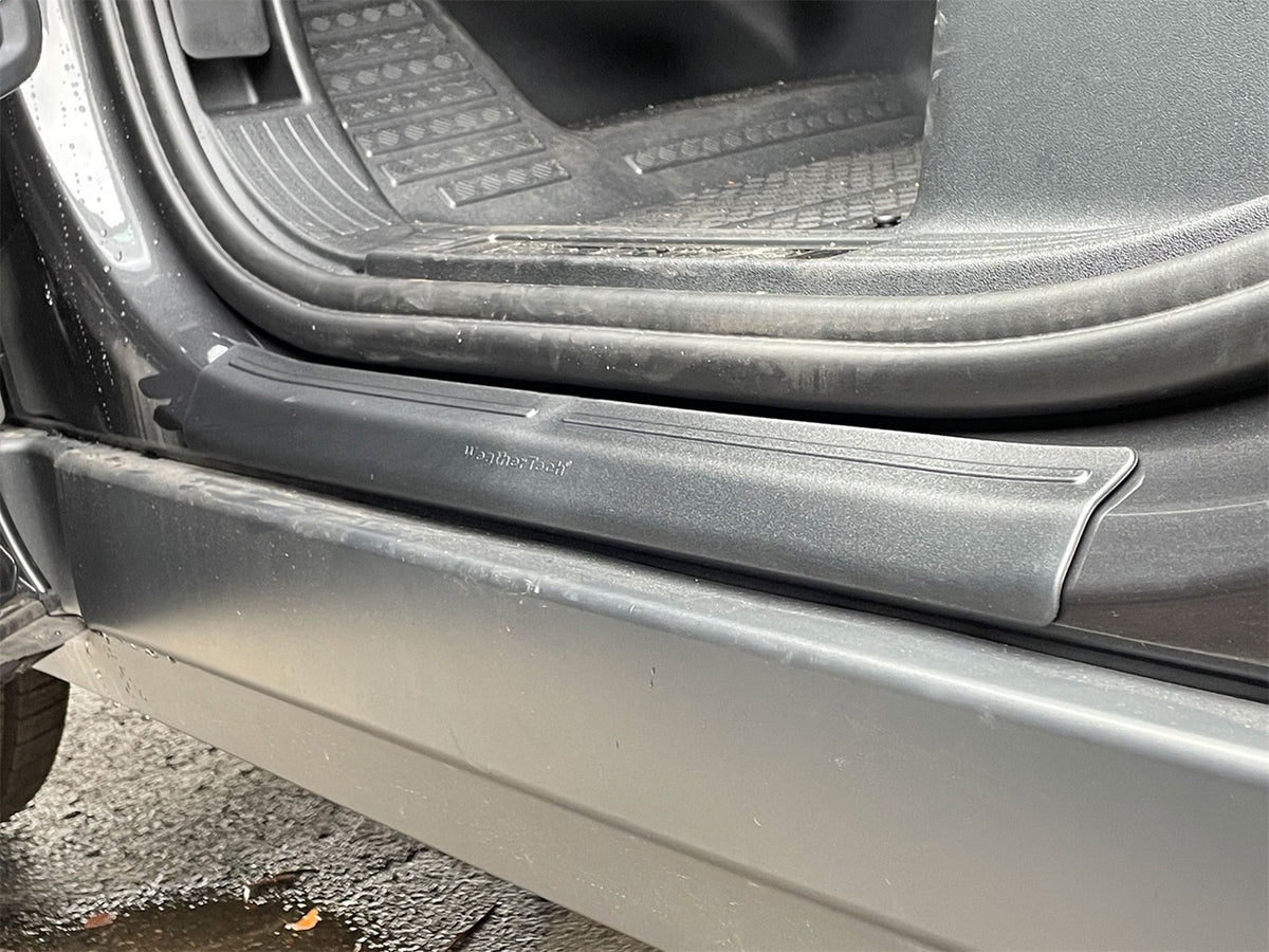 Weathertech - Sill Protector - 4 Door Set Black 20-25 Land Rover Defender-110 / 23-25 Land Rover Defender-130 - ST028K1