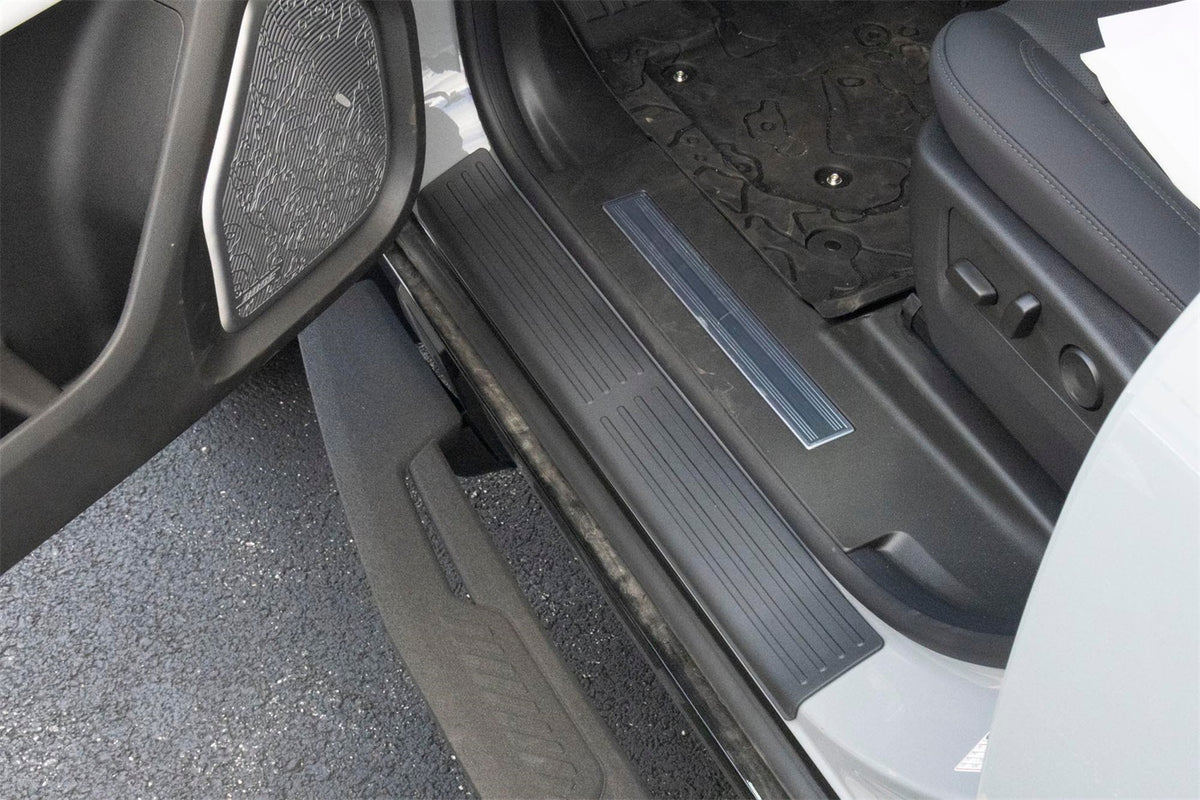 Weathertech - Sill Protector - 4 Door Set Black 22-26 GMC Hummer-EV-Pickup / 24-26 GMC Hummer-EV-SUV - ST062K1