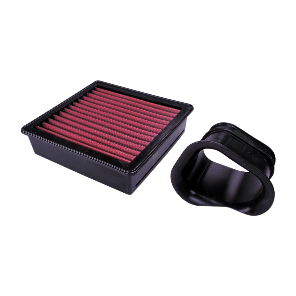 S&amp;B Stock Replacement Filter &amp; High Flow Fender Inlet For 2011-2014 Ford F-150 3.5L Ecoboost, 3.7L, 5.0L, 6.2L, 2010-2014 Ford Raptor 6.2L - 65-3000
