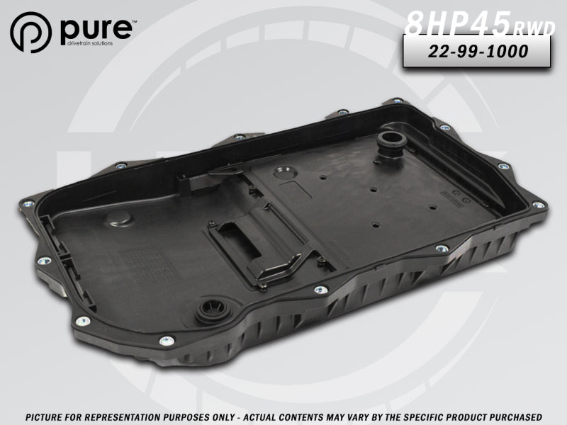 Pure Drivetrain 8HP51 Transmission Pan - RWD - 22-95-1000