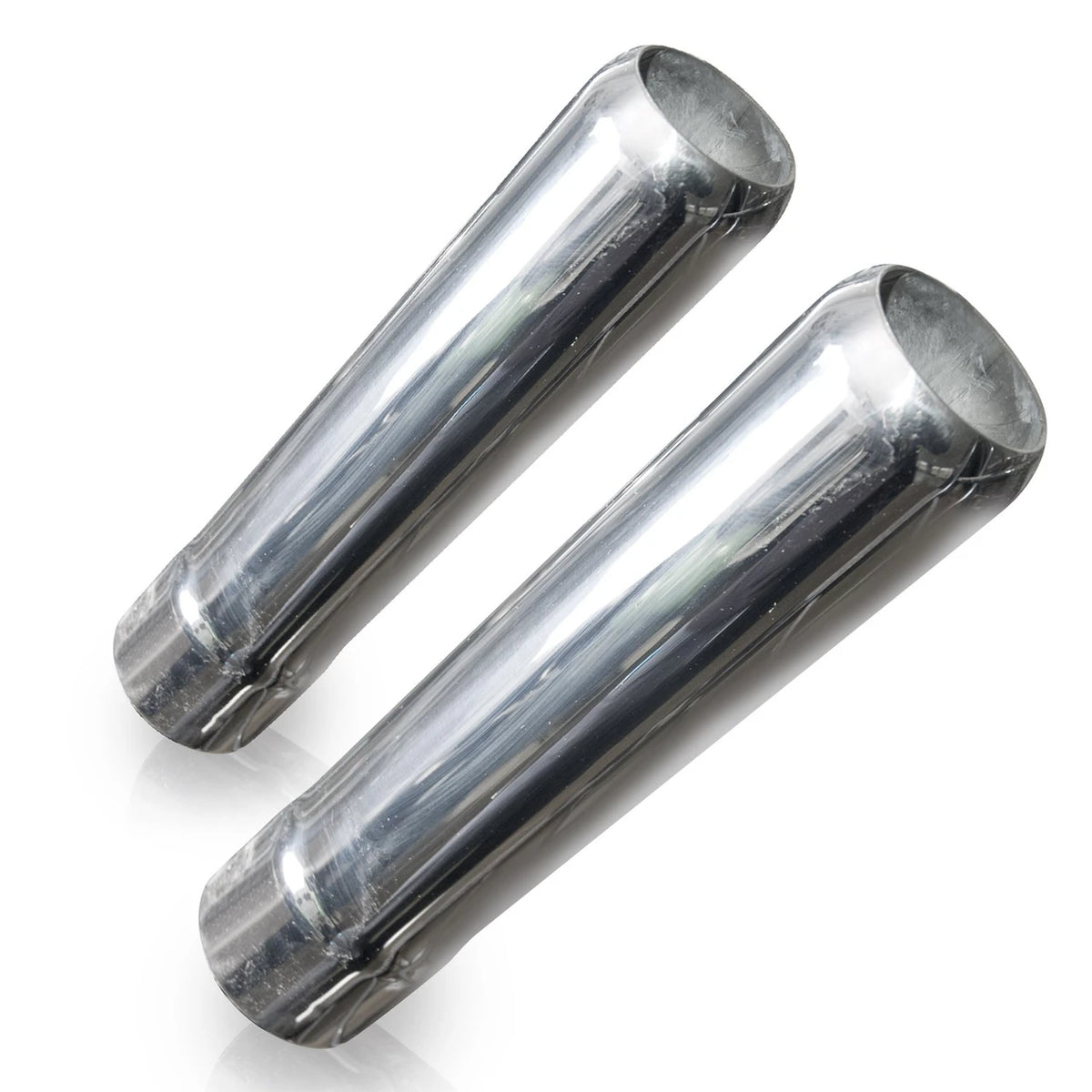 Stainless Works - Pencil Style Polished Exhaust Tips 304 Stainless Steel - 7040225