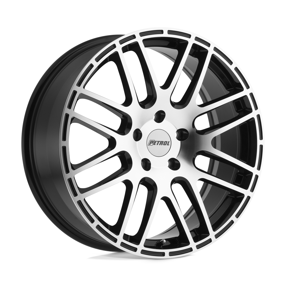 Petrol - P6A 19X8 5X100 72.1 +35 G-blk-mach