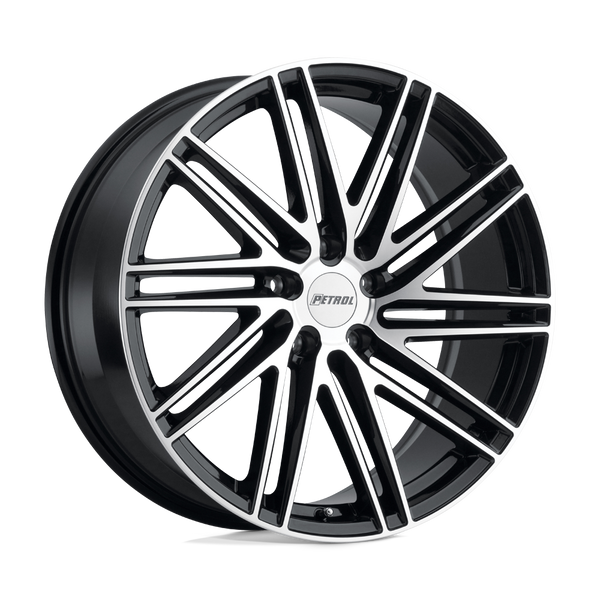 Petrol - PE P1C 18X8 5X4.5 76 G-blk Mach +40