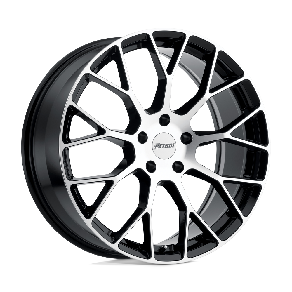 Petrol - P2B 18X8 5X112 72.1 +32 G-blk-mach