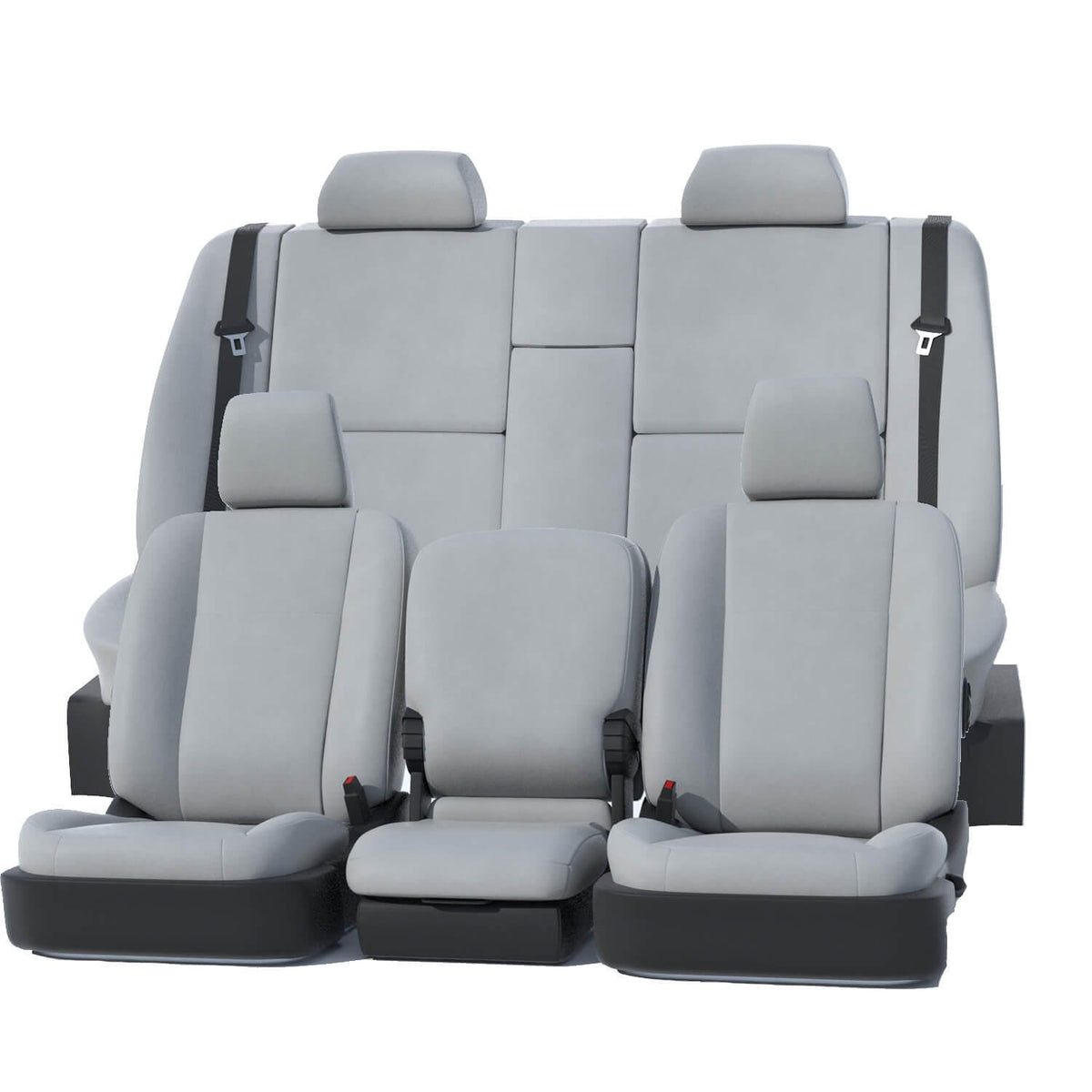 Covercraft 24-26 Toyota Grand Highlander Leatherette PrecisionFit Custom Second Row Seat Covers - GTT4578LTLG