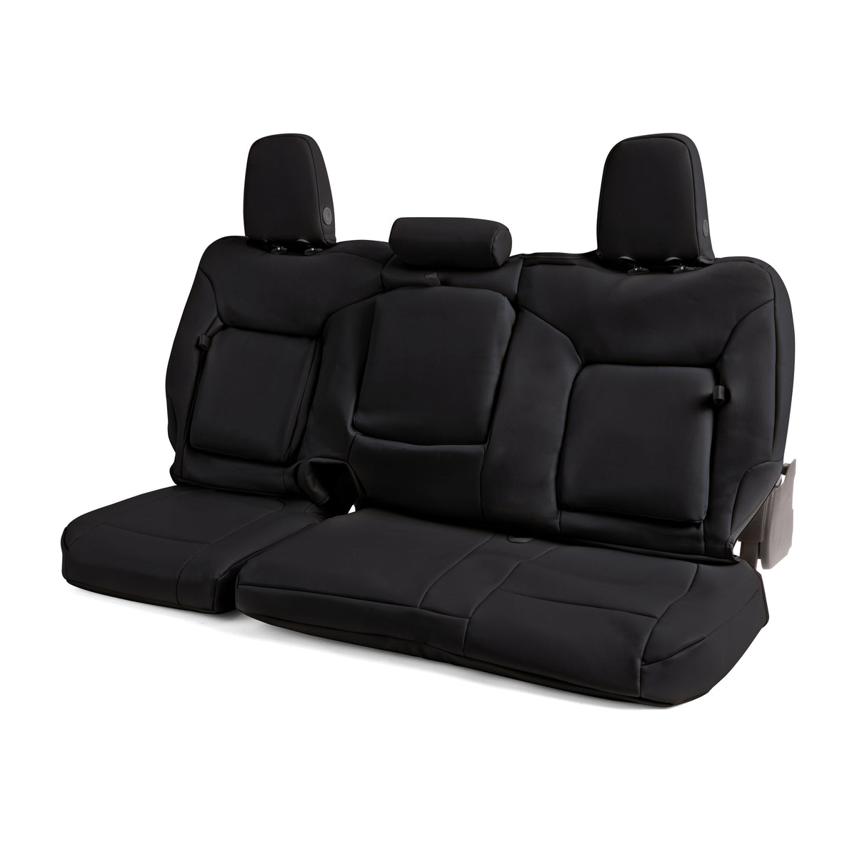 Covercraft 24-26 Toyota Grand Highlander Leatherette PrecisionFit Custom Second Row Seat Covers - GTT4577LTBK