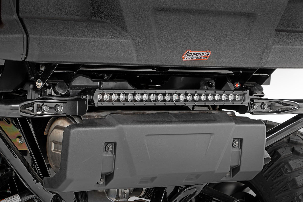 LED Light | Under Bed Mount | 20&quot; Black Single Row | Honda Pioneer 1000/1000-5