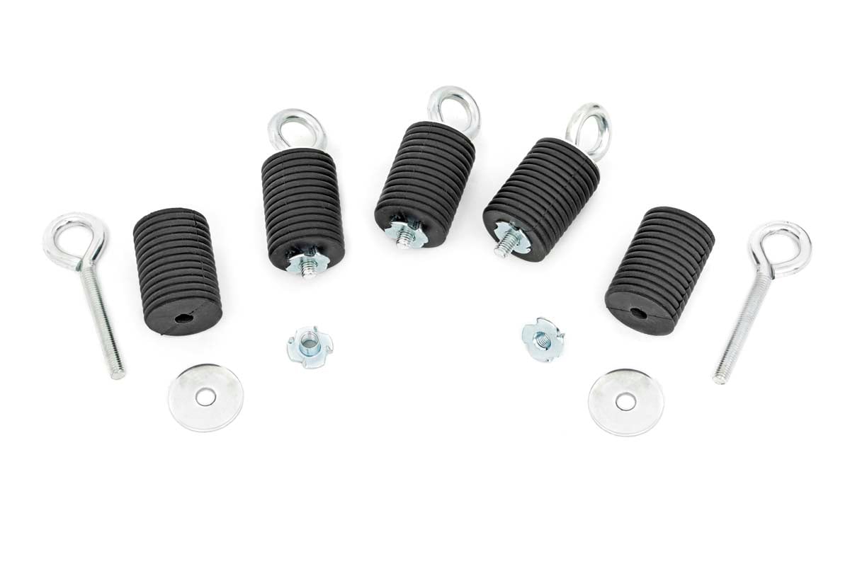 Bed Tie Down Kit | 1-7/16&quot; Diameter | 5 Pieces | Polaris Ranger XP 900/XP 1000/General