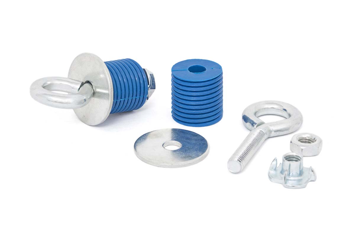 Bed Tie Down Kit | 1&quot; Diameter | 5 Pieces | Polaris RZR 570/RZR XP 1000
