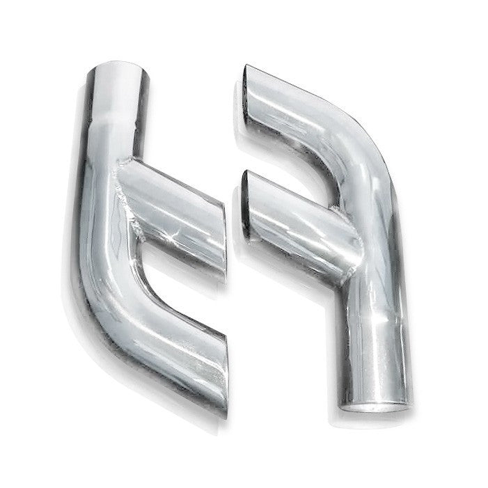 Stainless Works - Factory Style Polished Exhaust Tips 304 Stainless Steel - 751250