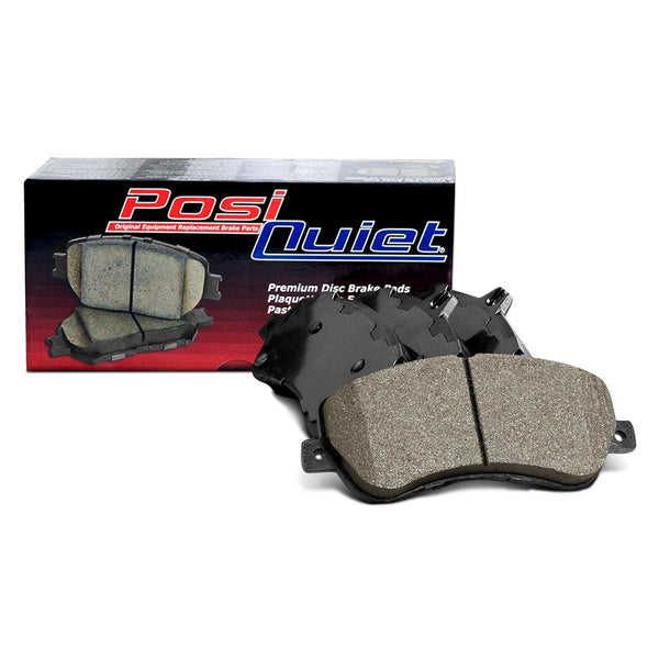PosiQuiet 08-09 Lexus / 07-09 Toyota Rear Brake Pads - 105.13040 for 2008-2022 Toyota Sequoia - front view