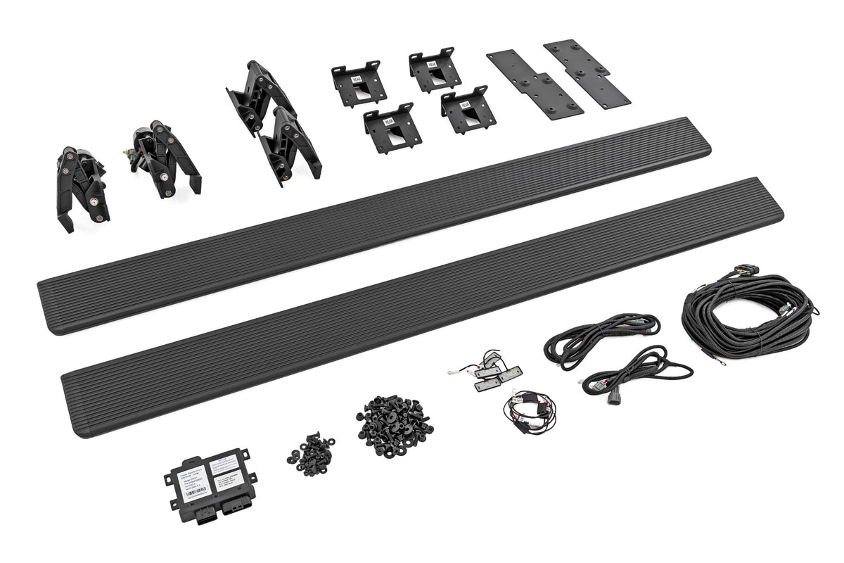 Rough Country - Power Running Boards - HT-Series - Quad Cab - Ram 1500 2WD/4WD (2009-2018 & Classic) - ESR050210