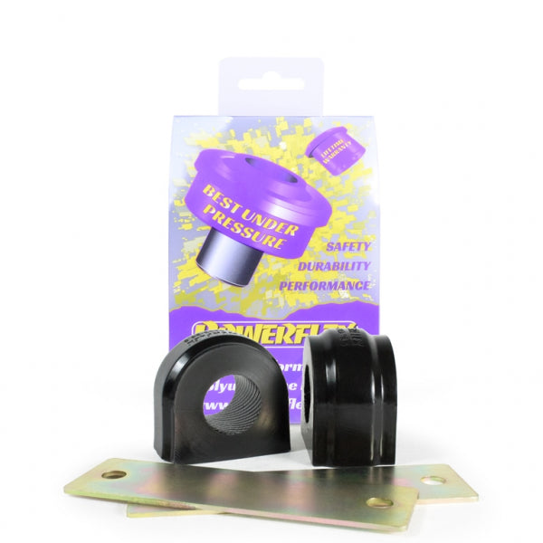 Powerflex - BMW E60 / E61 M5 Front Sway Bar Bushings & Plate Kit 28 mm - PFF5-4203-28