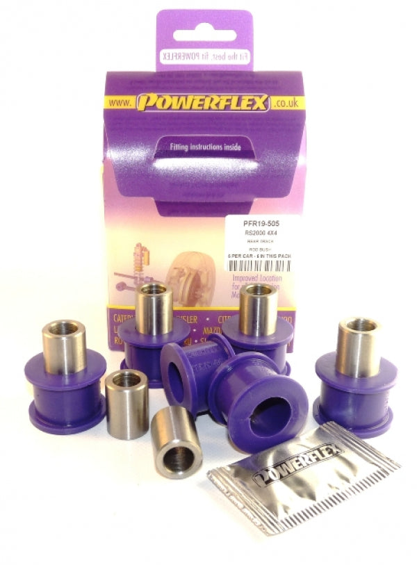 Powerflex - Ford Escort MK5,6 RS2000 4X4 1992-96 Rear Track Rod Bushings - PFR19-505