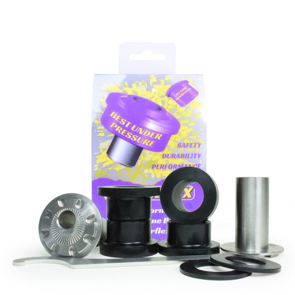 Powerflex - Ford Focus Mk1, Mk2, Mk3 / Mazda3 / Volvo C30, S40, V50 Front Lower Control Arm Bushings - Camber Adjustable (14 mm) - PFF19-8011GBLK