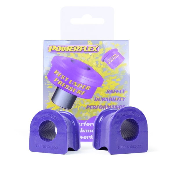 Powerflex - Lancia Delta / Lancia Dedra / Fiat Punto Mk2 Front Sway Bar to Chassis Bushings - 22mm - PFF16-603-22