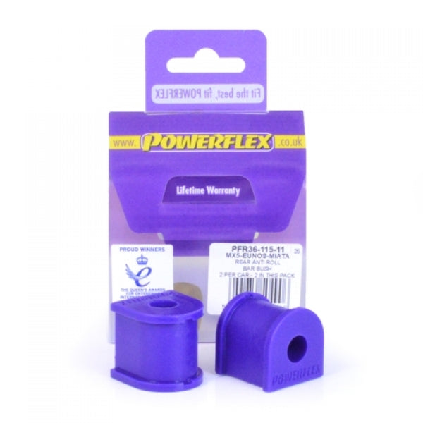 Powerflex - Mazda Miata Rear Sway Bar Bushing - 12 mm Sport Suspension - PFR36-115-12