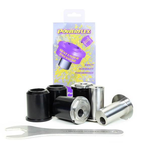 Powerflex - Mazda MX-5 MK4 ND / Fiat 124 Spider incl. Abarth Front Upper Control Arm Bushings - Camber Adjustable - PFF36-604GBLK
