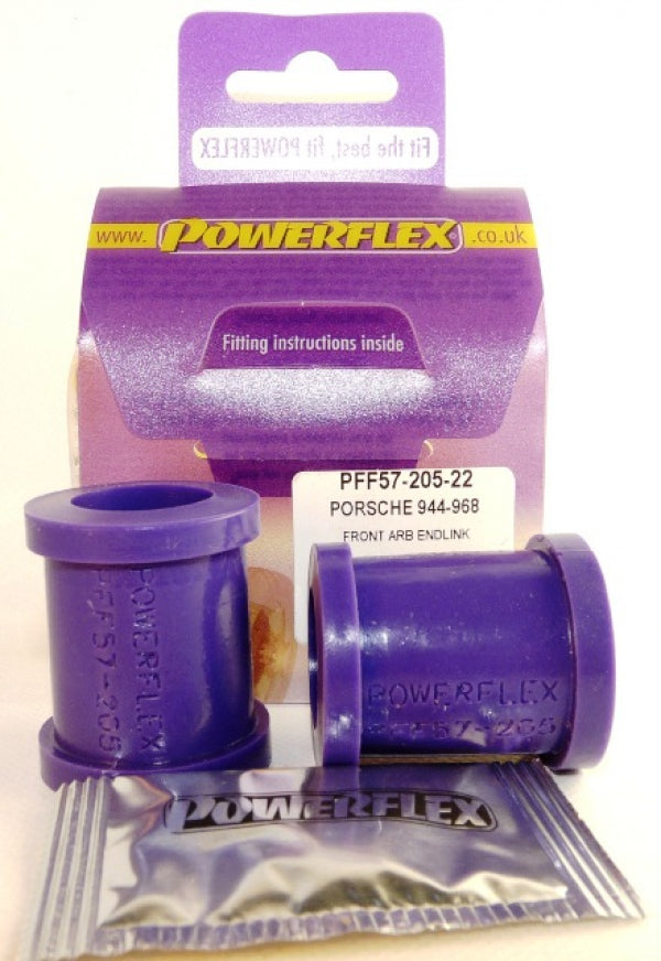 Powerflex - Porsche 924 and S (all years), 944 (82 - 85.5) Front Sway Bar To End Link - 22 mm - PFF57-205-22