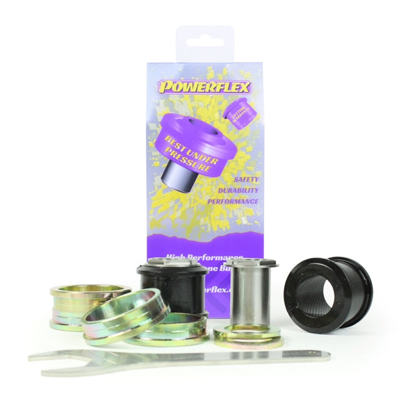 Powerflex - Renault Megane III RS Front Control Arm Front Bushings - Camber Adjustable - PFF60-701GBLK