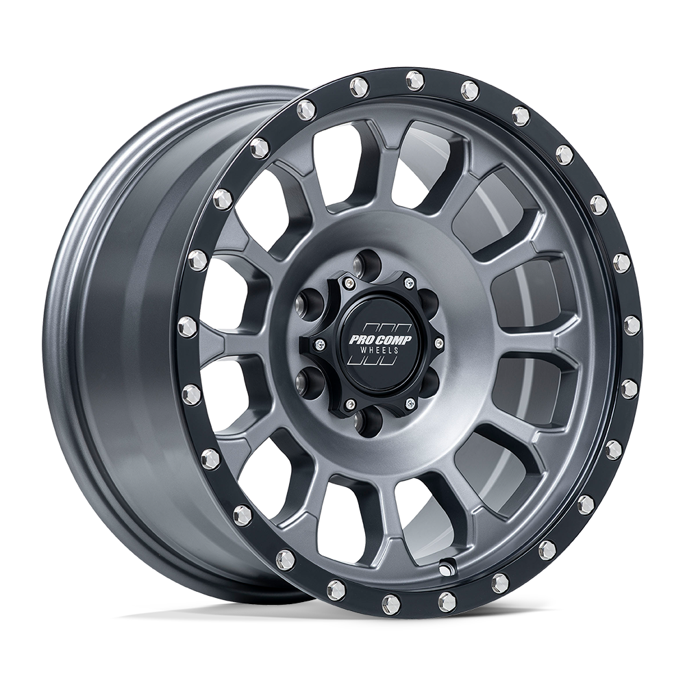 Pro Comp Alloys - Rockwell 17X8.5 6X5.5 108 +0 M-grey BLK