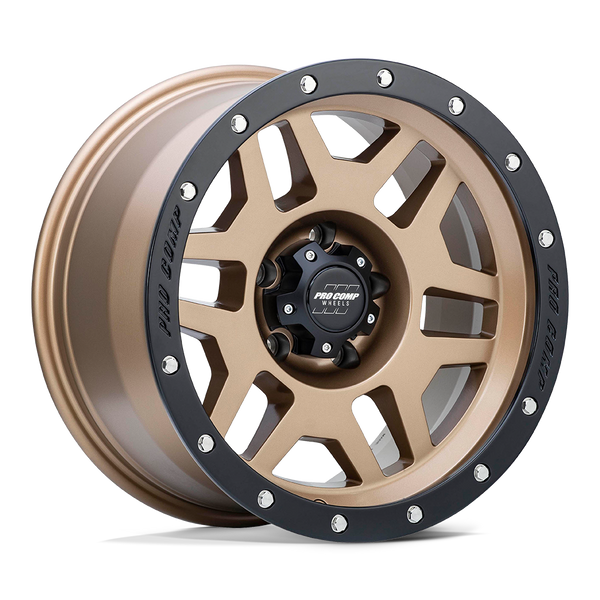 Pro Comp Alloys - Phaser 17X9 6X5.5 108 -6 M-brnz-blk