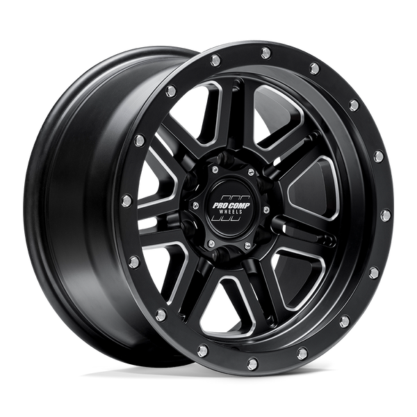 Pro Comp Alloys - Apex 17X9 6X5.5 108 -6 S-blk Mill