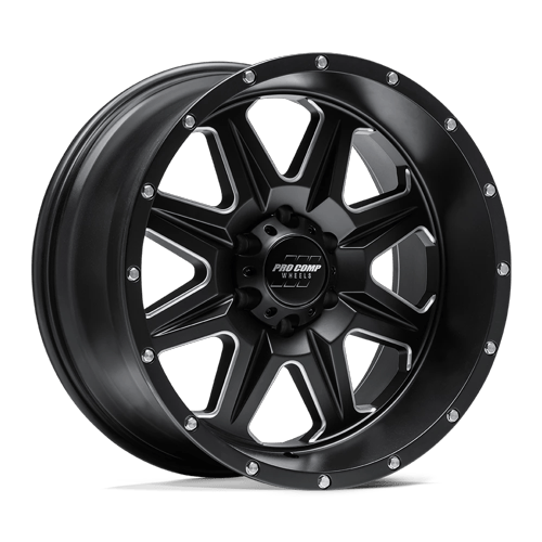 Pro Comp Alloys - Recon 20X10 5X5.5 108 -18 S-blk Mill