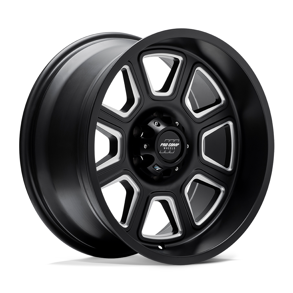 Pro Comp Alloys - Gunner 20X10 8X180 124 -18 S-blk Mill