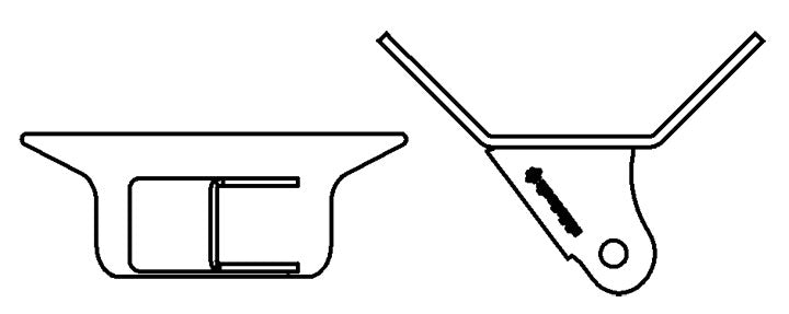 Ridetech Tri Link Wing Bracket Assembly Left - 90000163 - detail view