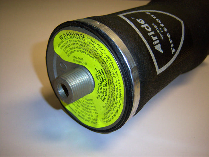 Ridetech Air Spring 1000lb Rolling Sleeve Rear - 90007012 - detail view 2