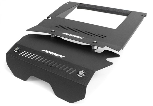 Perrin 15-21 Subaru WRX Engine Cover Kit - Black - PSP-ENG-165BK for 2015-2020 Subaru WRX - front view